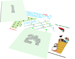 Contenu du calendrier de l’Avent numéro 2