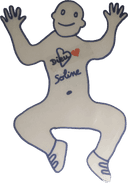 enfant rempli par l'amour de Dieu