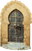 porte du pays des merveilles d’Alice