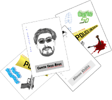Des cartes du jeu policier